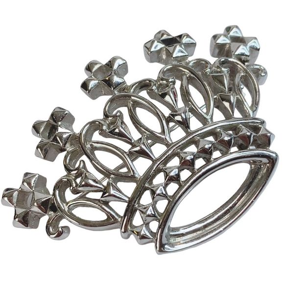 VERY RARE Crown TRIFARI Alfred Philippe Coronation Cross...